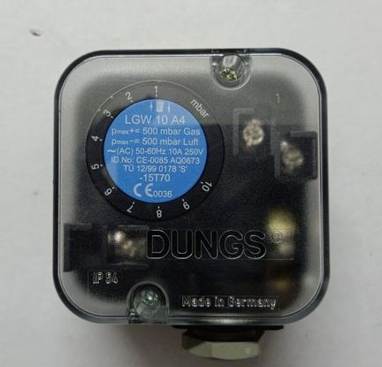 dungs lgw10a4 basınç anahtarı hava gaz presostatı